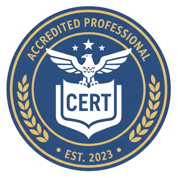 Certification badge