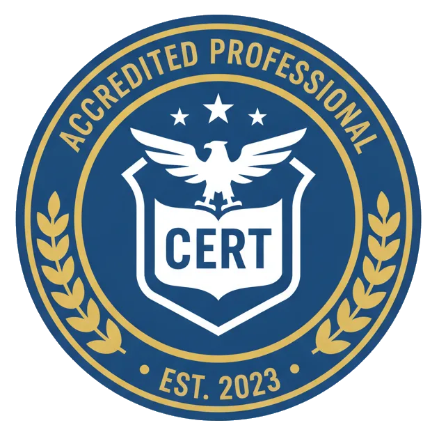Certification badge