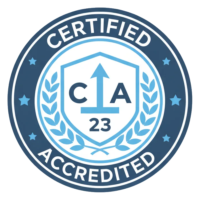 Certification badge
