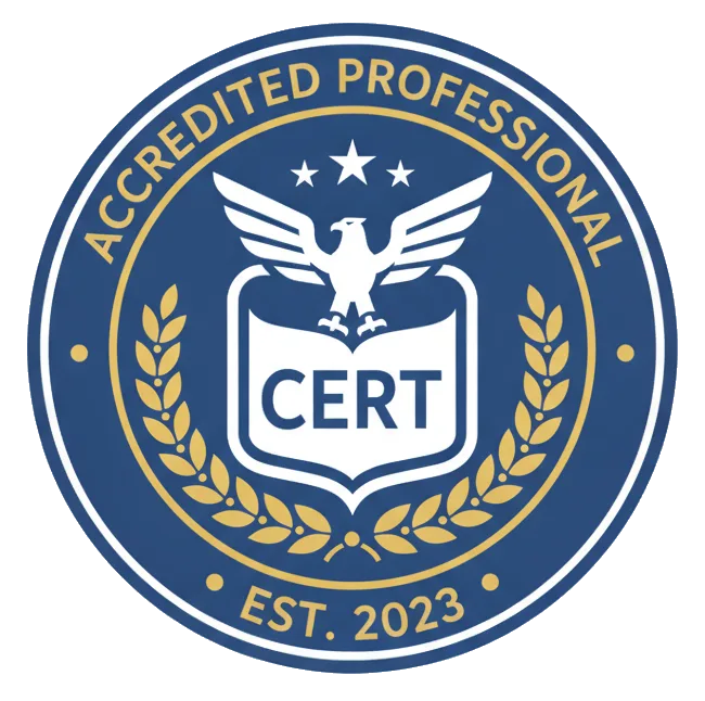 Certification badge
