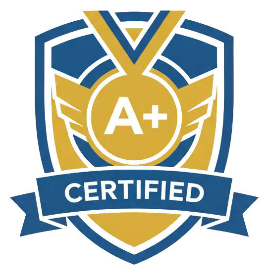 Certification badge