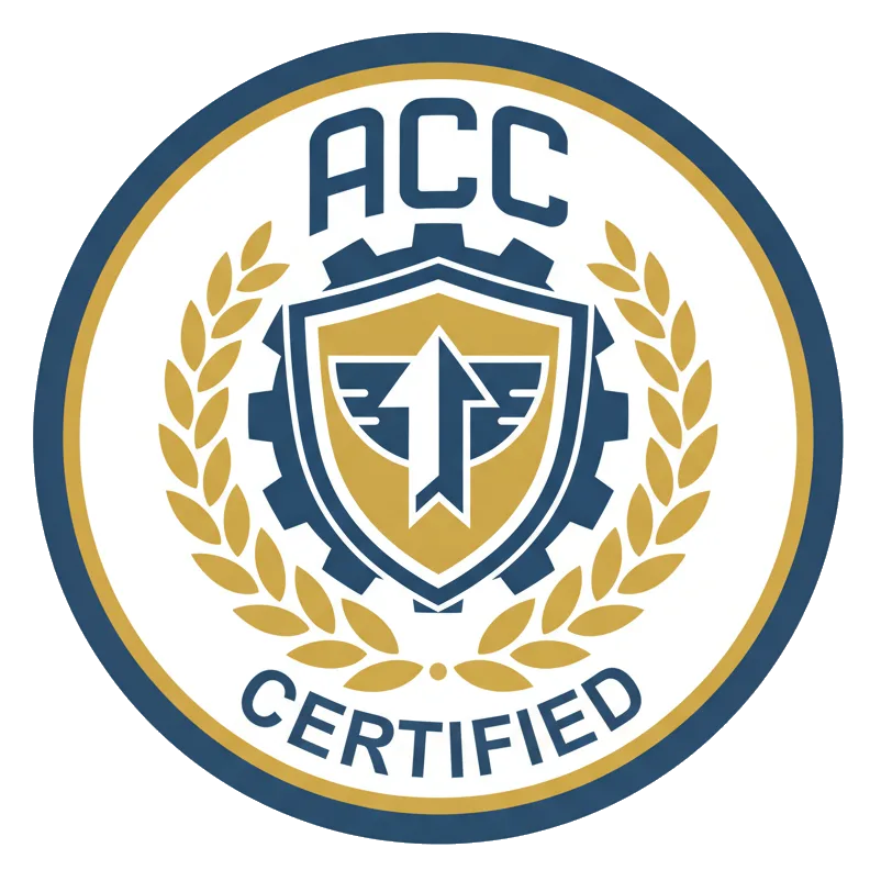 Certification badge
