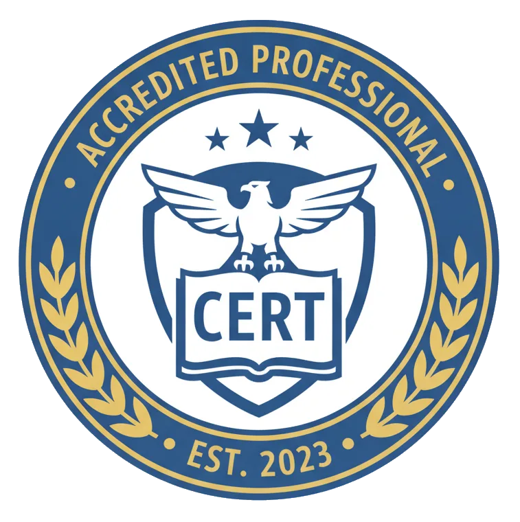 Certification badge