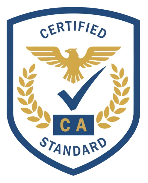 Certification badge