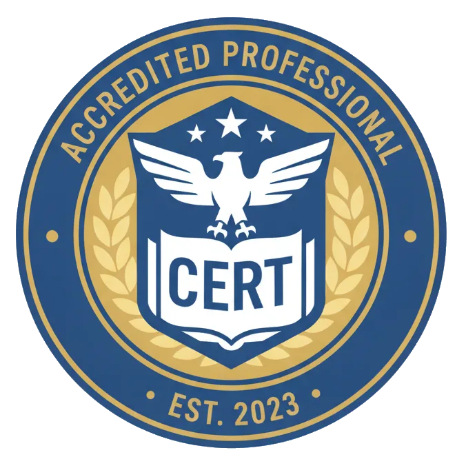 Certification badge