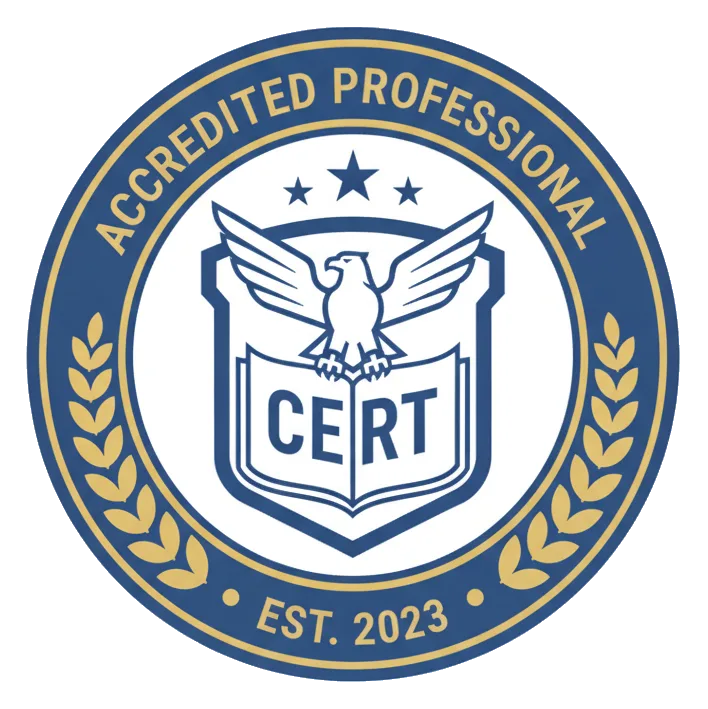 Certification badge