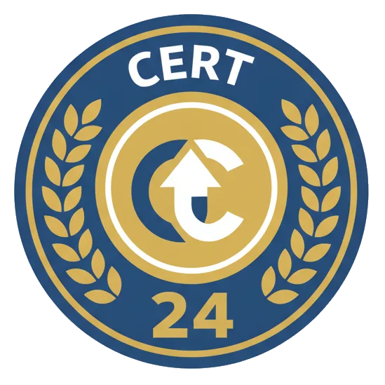 Certification badge