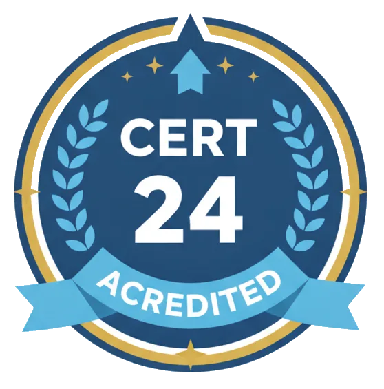 Certification badge