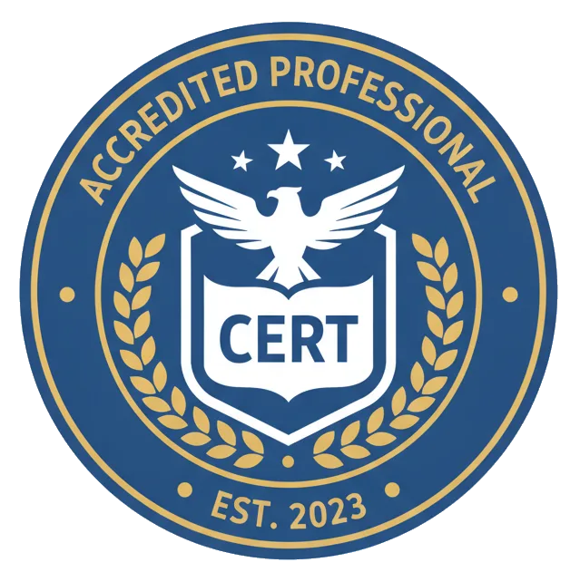 Certification badge