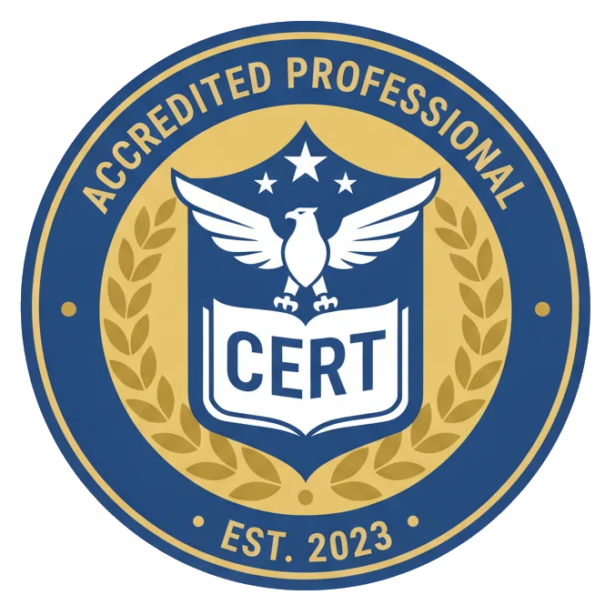 Certification badge