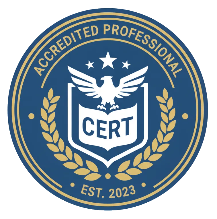 Certification badge