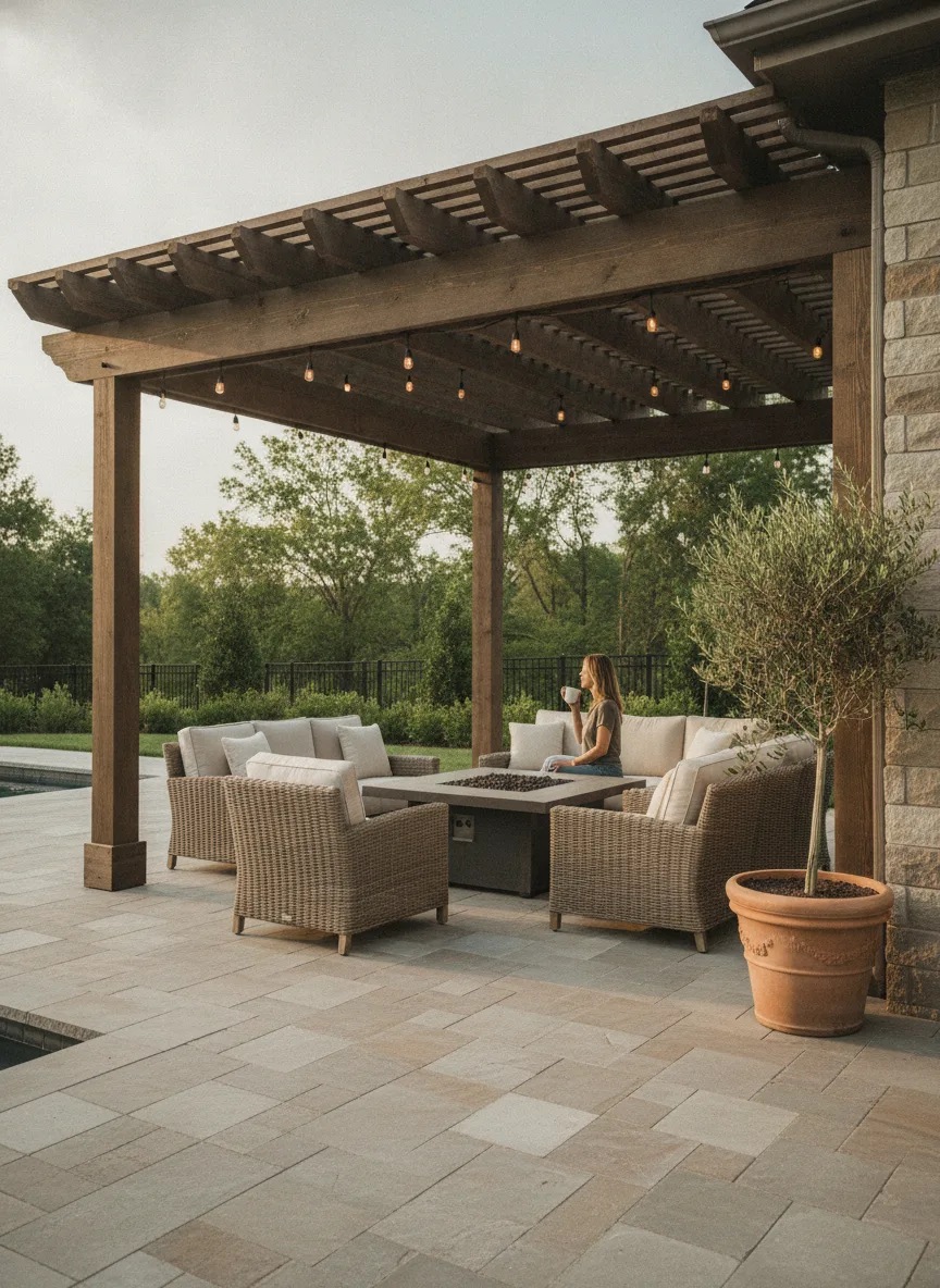 Outdoor living space
