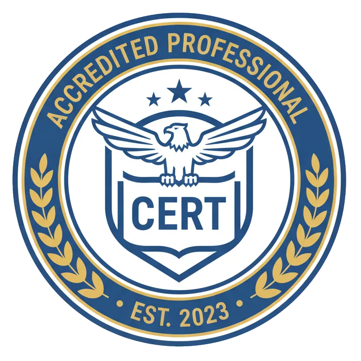 Certification badge