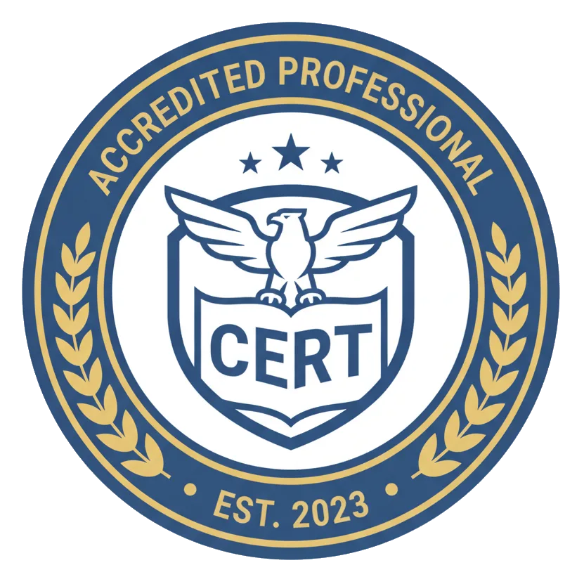 Certification badge