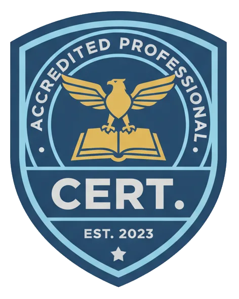 Certification badge
