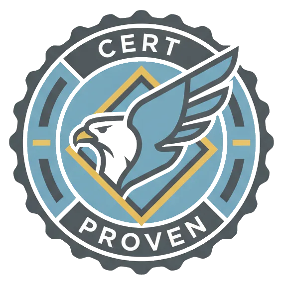 Certification badge