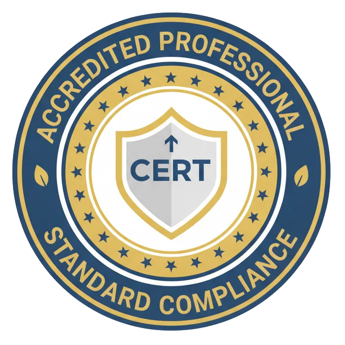 Certification badge