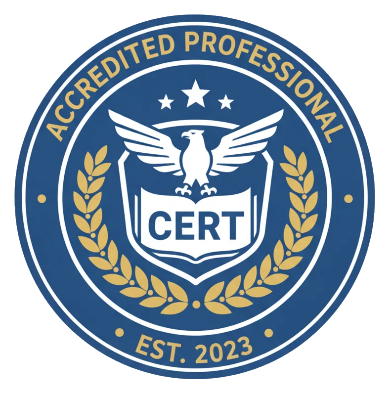 Certification badge