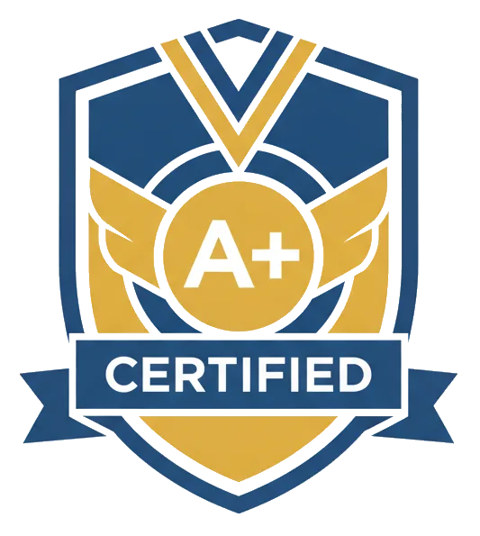 Certification badge