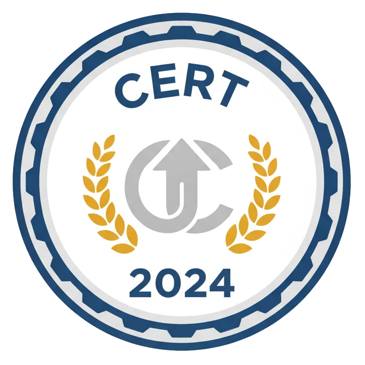 Certification badge