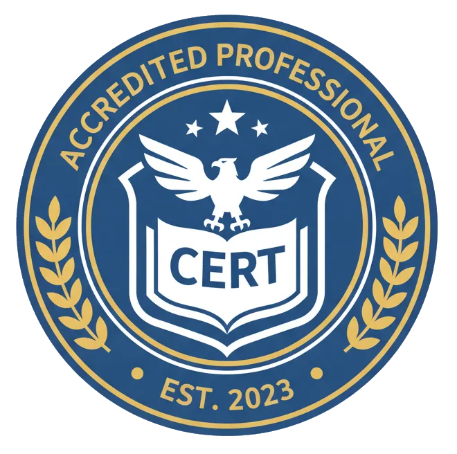 Certification badge