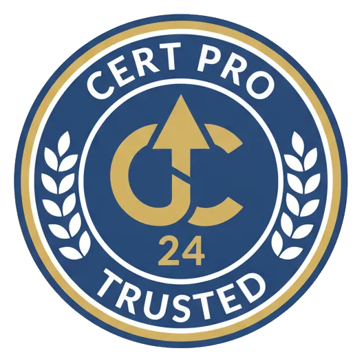 Certification badge