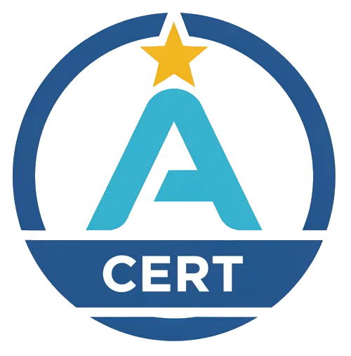 Certification badge
