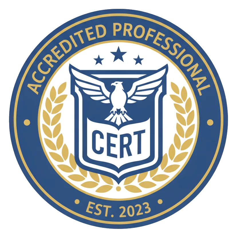 Certification badge