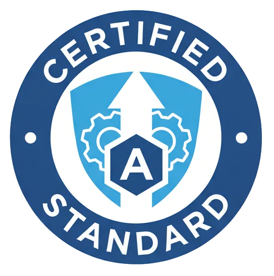 Certification badge