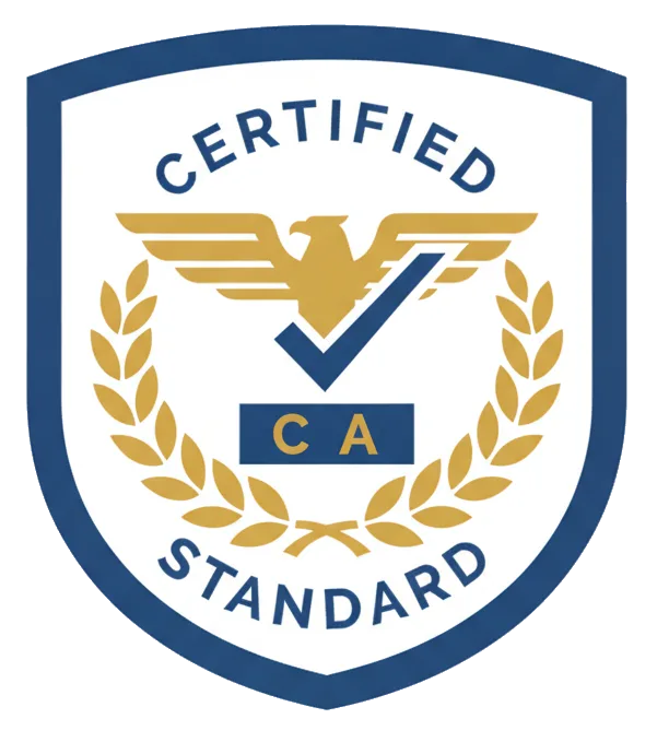 Certification badge