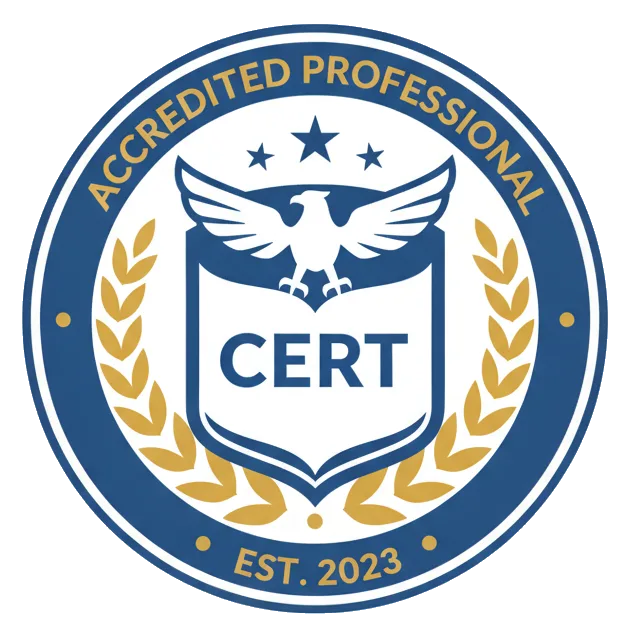 Certification badge