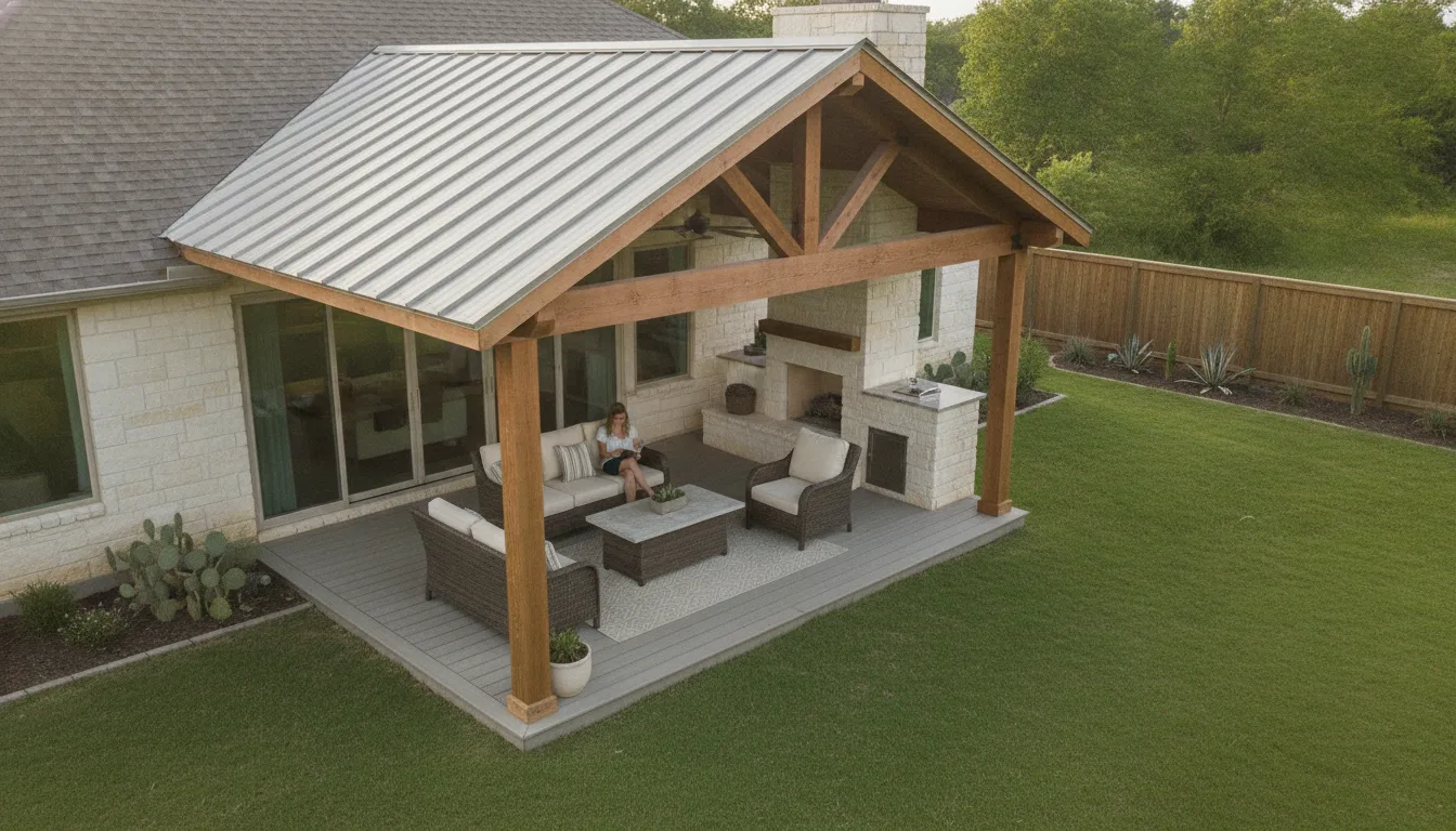 Completed project aerial view