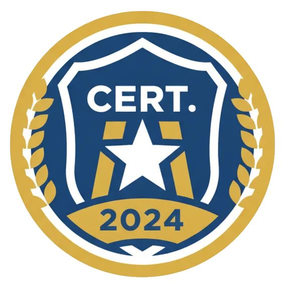 Certification badge
