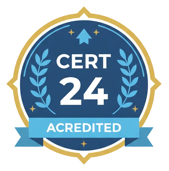 Certification badge