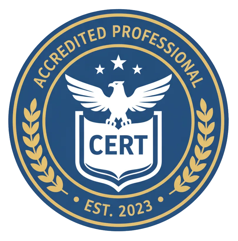 Certification badge
