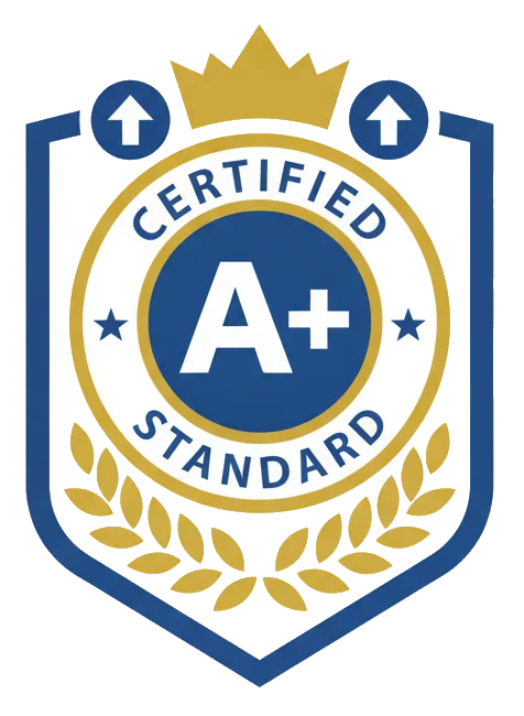 Certification badge