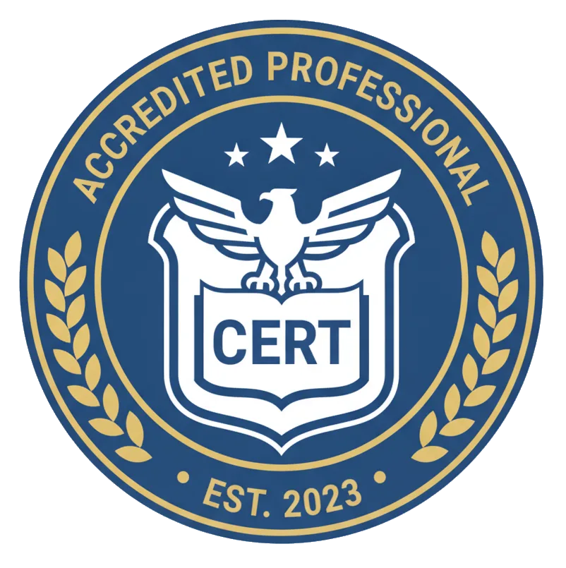 Certification badge