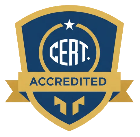 Certification badge