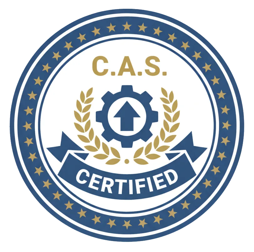 Certification badge