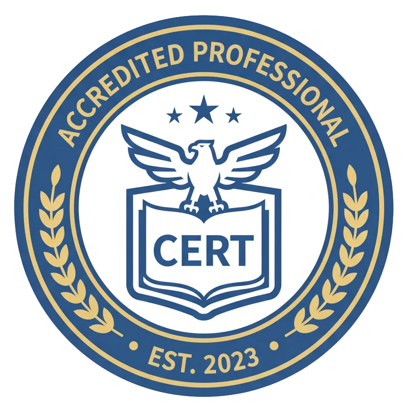Certification badge