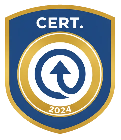 Certification badge