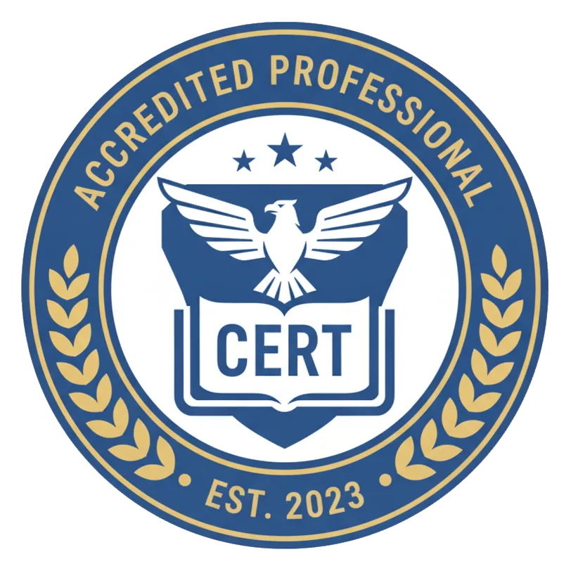 Certification badge
