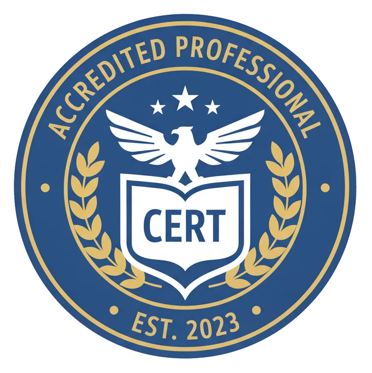 Certification badge