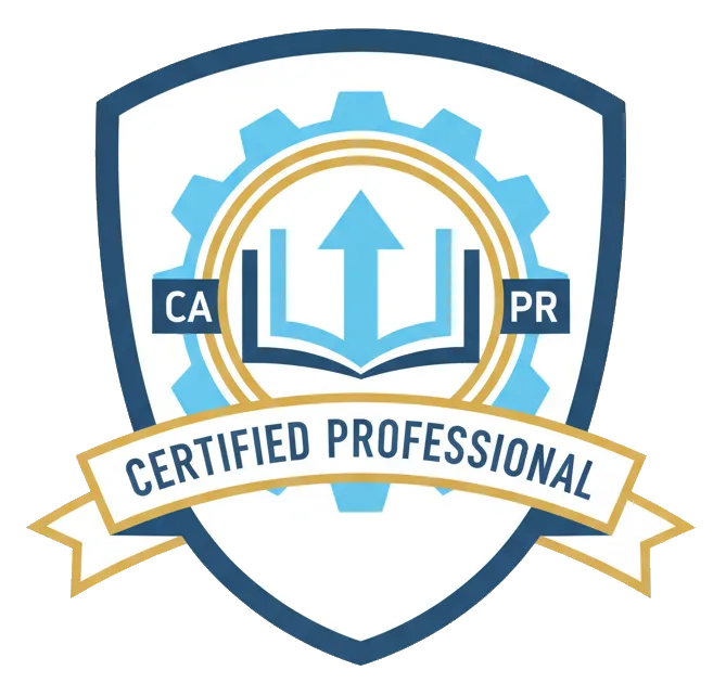 Certification badge