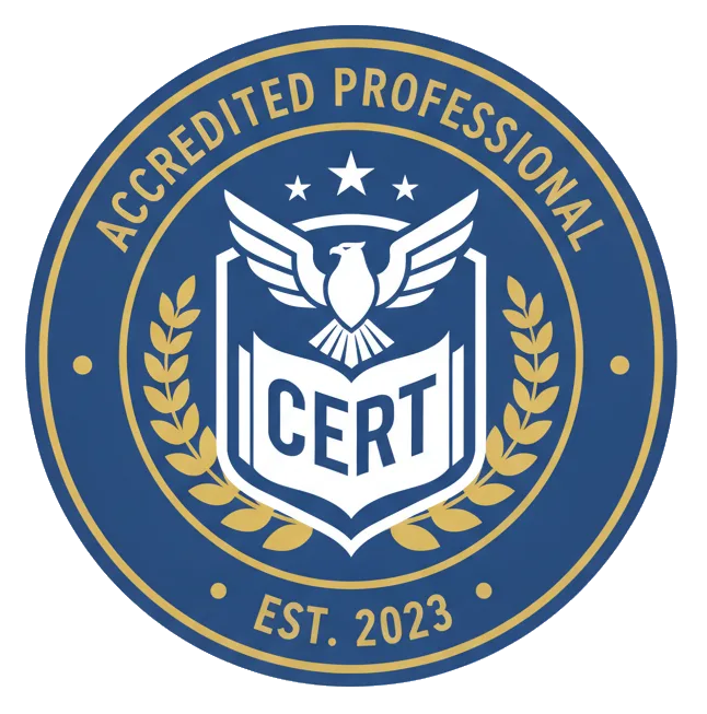 Certification badge