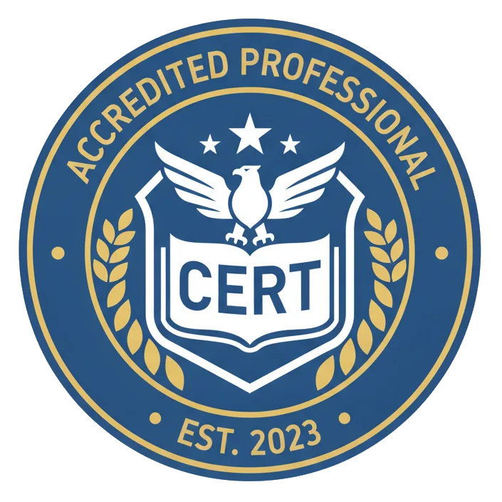 Certification badge