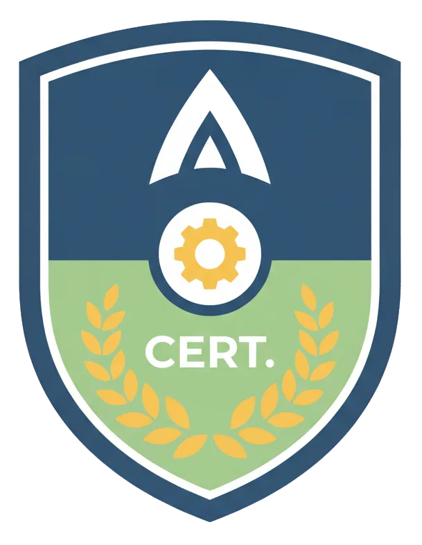 Certification badge