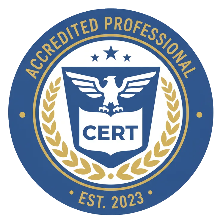 Certification badge
