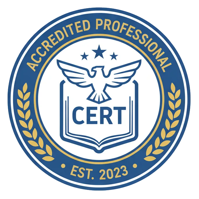 Certification badge