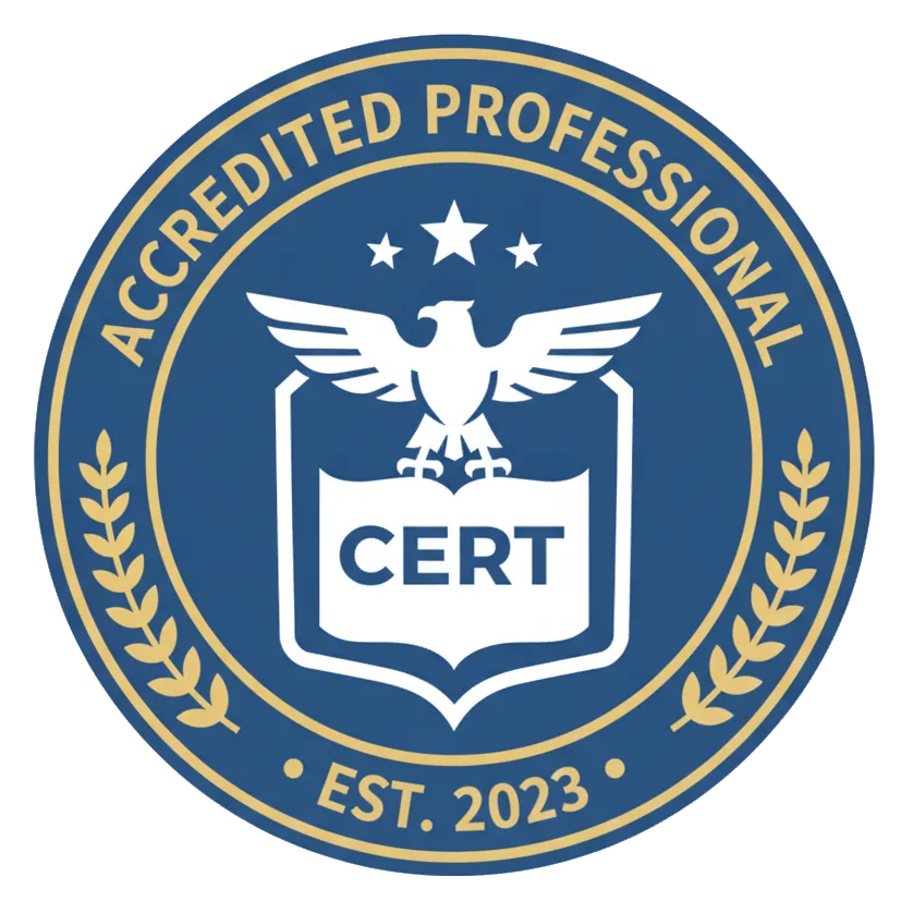 Certification badge